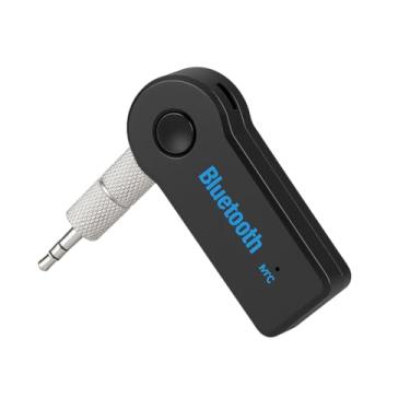 Imagem de Receptor Bluetooth, Adaptador de Áudio sem Fio, Transmissão de Música e Chamadas Viva-voz para Carro e Sistema de Som Residencial, 3,5mm