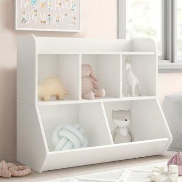 Imagem de Organizador Infantil Dandara 100% Mdf (brinquedos Crianças) - WoodCore