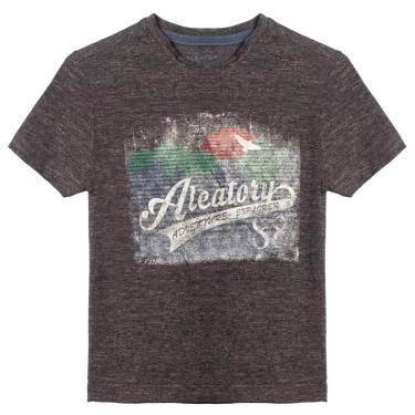 Imagem de Camiseta Aleatory Infantil Estampada Adventure Explorer-Chumbo-10-Masculino