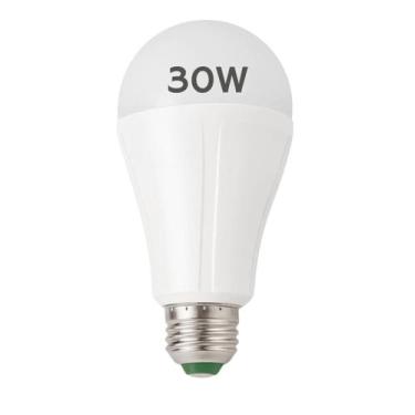 Imagem de Lampada De Emergencia Luz Led Bivolt Inteligente Bocal Comum Recarregá