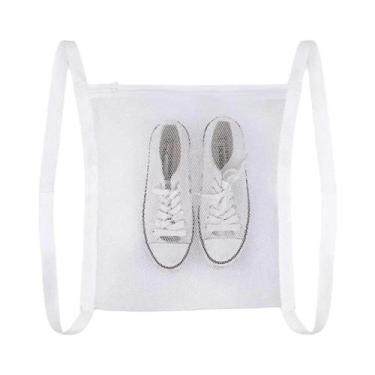Imagem de Saco De Secagem Para Tênis 40x40cm Com Alças Elásticas, Saco De Rede P