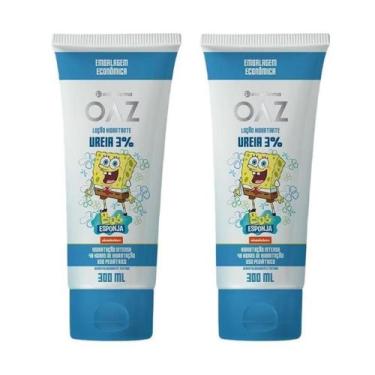 Imagem de Kit com 2 Loção Hidratante Ureia 3% OAZ 300ml  Eurofarma