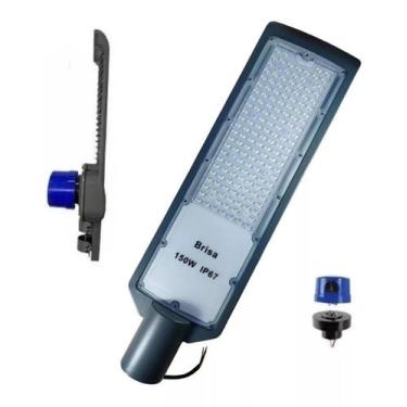 Imagem de Luminária Para Poste Led 150w Com Rele Fotocelula Iluminação Publica B