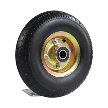 Imagem de Bothyi Pneu de Carrinho de Mão de 10" 3,50-4, Largura Livre, 2,6 Polegadas, Peças de Reposição, Acessório de Substituição para Carrinho de Mão, Instalaç, Furo de rolamento 16 mm