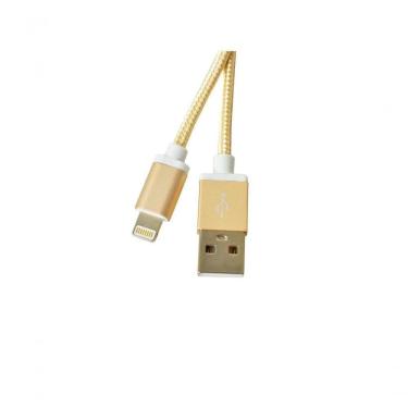Imagem de Cabo Usb Evus C-056 Lightning Fast Charge Gold 1,0m