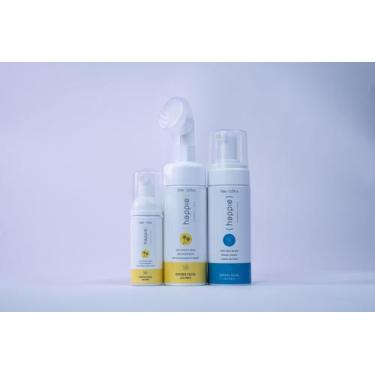 Imagem de kit espumas faciais pele oleosa 150 e 50 ml e espuma facial masculina 
