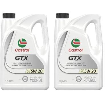 Imagem de Óleo de motor Castrol GTX Ultraclean 5W-20 sintético 5L x 2