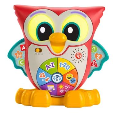 Imagem de Brinquedo Interativo Linkimals Coruja Olhos Luminosos - Fisher-Price