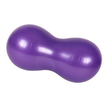 Imagem de oshhni Cadeira de bola de ioga de amendoim, assento flexível, estabilidade, treinamento, academia em casa, relaxamento, exercícios de condicionamento físico, Roxo