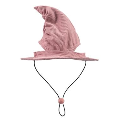 Imagem de Chapéu de Halloween para animais de estimação com orifícios de orelha, adequado para cães pequenos, médios e grandes, boné de beisebol com proteção solar para animais de estimação, chapéu de