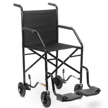 Imagem de Cadeira de Rodas Drobrável - CDS Econômica - Até 85kg - Largura 40 cm 