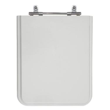 Imagem de Assento Sanitário MDF Laminado Poliéster Square Cinza Incepa