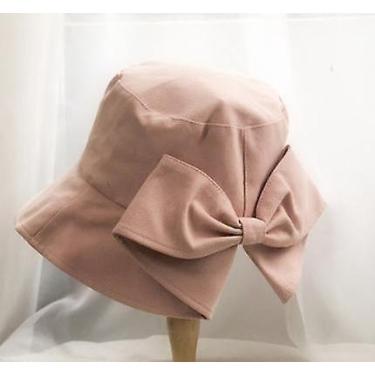 Imagem de Bow Hat Women's Big Brim Hat Início Da Primavera Chapéu pescador Todos