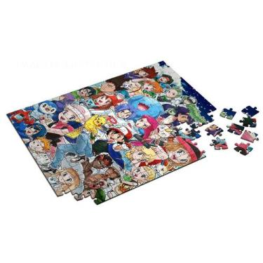 Imagem de Quebra Cabeça Personalizado Pokemon 20 Anos 120 Peças - Pomps Geek