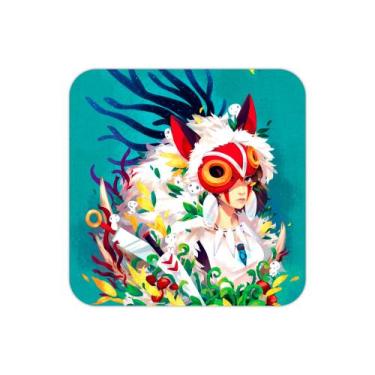 Imagem de Quadro 18x18 Cm - Studio Ghibli - Princesa Mononoke - Pomp's Geek, Col