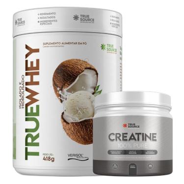 Imagem de True Whey Isolado Coconut Ice 418g Creatina True Source-Unissex