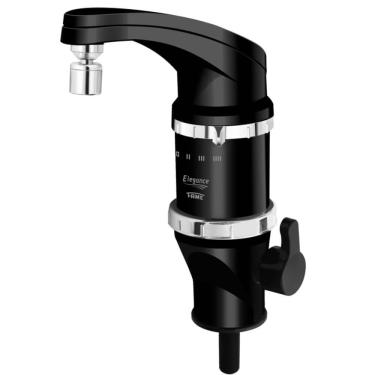 Imagem de Torneira Elétrica 4 Temperaturas Elegance Preta para Bancada 110 Volts e 4.800 Watts -...
