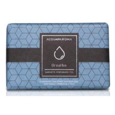 Imagem de 2 Sabonetes Perfumados em Barra 75g Orvalho Acqua Aroma