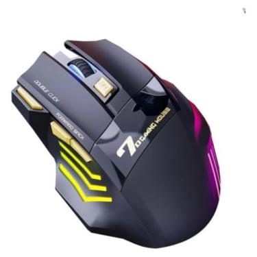 Imagem de Mouse Gamer Usb Sem Fio Recarregavel 3200 DPI