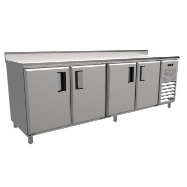 Imagem de Balcão Congelados Venâncio 250cm Linha Prime Exterior Inox Interior Aluzinco Tampo Liso 110V Pcch25-42177