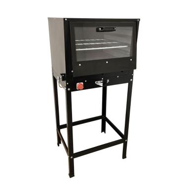 Imagem de Forno Grande Com Cavalete 100 Litros Baixa Pressão Com Tampa De Vidro Cefaz Frg-16