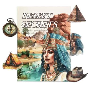 Imagem de WCCH Suprimentos de adesivos Dreamy Scrapbook, 10 folhas de cada um de adesivos autoadesivos de papel PET e Washi para Junk Journal, Bujo, Scrapbooking, colagem, artes artesanais para adultos, letras