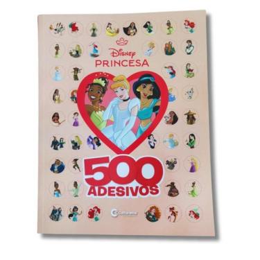 Imagem de Livro De Colorir Infantil Com 500 Adesivos Princesas Disney - Culturam