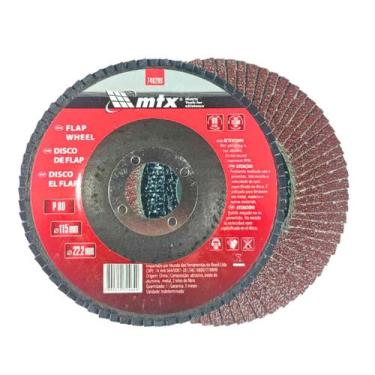 Imagem de Disco de Lixa Flap Fibra 4,1/2 GR 80 Mtx