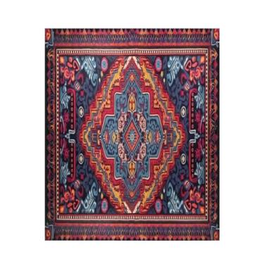 Imagem de Blueangle Cobertor com padrões étnicos africanos super macio e quente, 127 x 152 cm, leve para todas as estações, cobertor aconchegante para cama, sofá, sofá, fácil de cuidar (68)