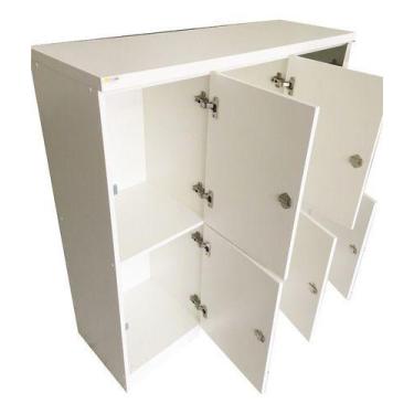 Imagem de Armário Escaninho Guarda Volumes 6 Portas Chave Organizador - INFINITI