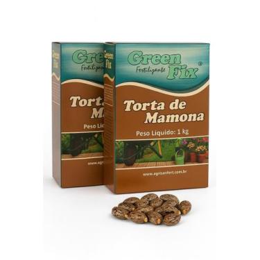 Imagem de Adubo Torta de Mamona 1kg Green Fix Solo e Plantas Kit 2 - mimos pet