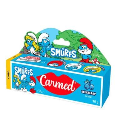 Imagem de Hidratante Labial Carmed Surpresa Coleção Os Smurfs 10g