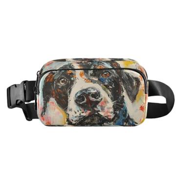 Imagem de CEBUGI Pochetes de caminhada para homens e mulheres, pochetes modernas para cães, resistentes à água, com cinto ajustável para treino, viagem, corrida