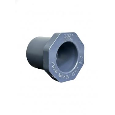 Imagem de Pacote com 10, ERA Schedule 80 PVC, anel redutor, encaixe de tubulação série 837 (conexão de soquete) (2.5 cm x 3/10.2 cm)