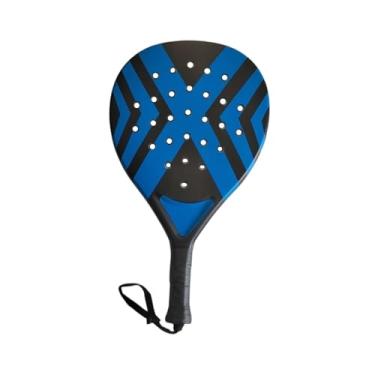 Imagem de Dynwave Raquete de Padel Leve, Antiderrapante, com Bolsa de Armazenamento, Raquete Profissional para Treinamento e Lazer na Praia, Azul Preto