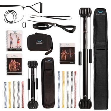 Imagem de Bullworker Power Pack - Cross Training Portable Home Gym for Total Body Fitness (Bow Classic, Steel Bow, ISO-FLO)