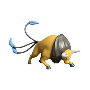 Imagem de 6-7cm anime pokemen figura tauros figuras de ação estátua pvc coleção 