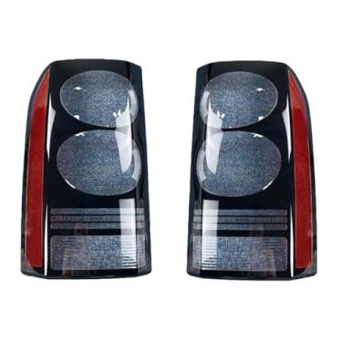 Imagem de Tampa das luzes traseiras compatível com land rover discovery 4 2014-2016, lente da lâmpada traseira do carro, substituição das luzes de freio automáticas(Left and Right)