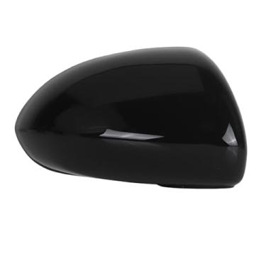 Imagem de Tampa do espelho retrovisor lateral do carro, lh rh, compatível com opel/vauxhall corsa d 2006-2014/corsa e 2014-2019, substituição, preto brilhante(1pc Right)