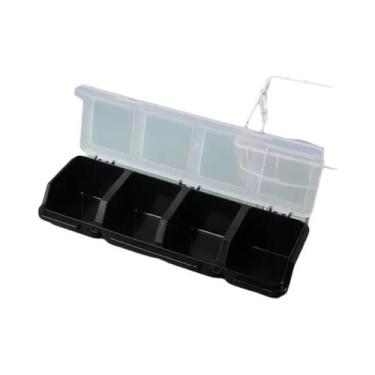 Imagem de Caixa Organizadora De Plástico Durável Com Múltiplos Compartimentos Pa
