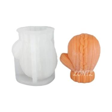 Imagem de Moldes De Silicone Para Luvas De Natal Para Velas, Chocolate, Bolos, A
