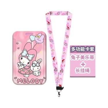 Imagem de Cordão De Pescoço Hello Kitty Kuromi Sanrio Anime Para Chaves, Crachás