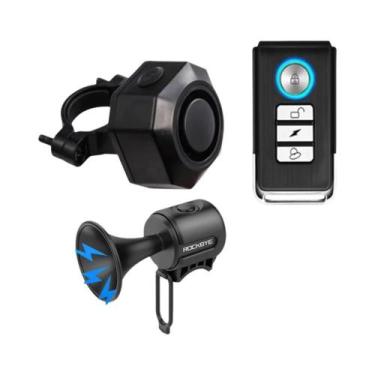 Imagem de Alarme De Bicicleta À Prova d'Água Com Carregamento USB Sem Fio, Contr