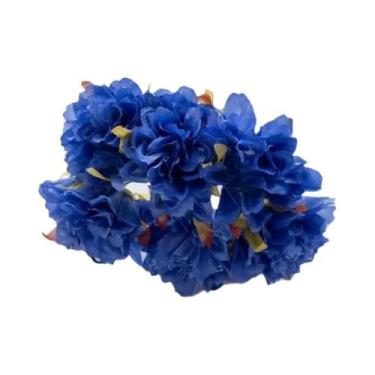 Imagem de 18 Peças De Flores Artificiais De Cravo De Seda Para Decoração De Nata