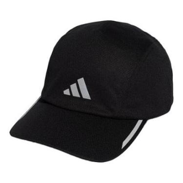 Imagem de Boné Adidas Running Mesh 4 Panel Preto e Prata-Unissex