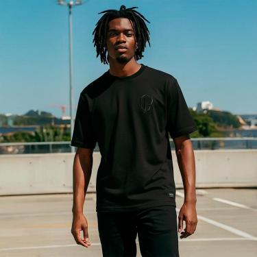 Imagem de Camisa Corinthians CP Preta Masculina-Masculino