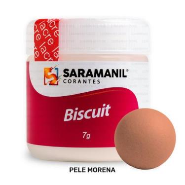 Imagem de Corante em Pó p/ Biscuit Pele Morena 7grs Saramanil