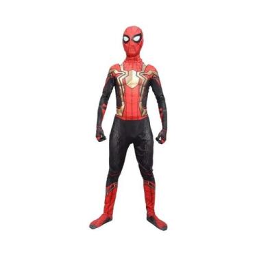 Imagem de Fantasia De Super-Herói Aranha Para Crianças, Macacão De Spandex Para 