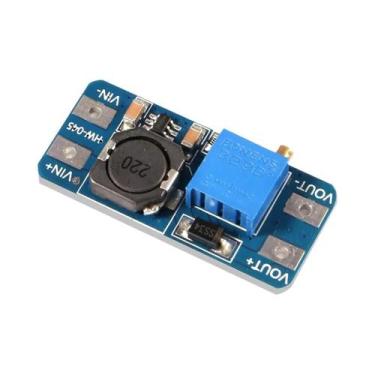 Imagem de Módulo Conversor De Potência DC-DC Step up Ajustável 2A MT3608, Placa 