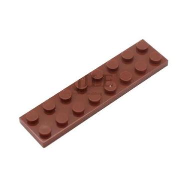 Imagem de 20 Peças De Placas Moc 2x8 3034, Blocos De Construção Criativos DIY, C